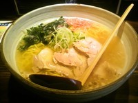 「京あわびらうめん（塩）　自家製鶏ハム」@導楽の写真