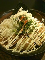 「油そば＋チーマヨ」@らーめん 瞠 恵比寿店の写真