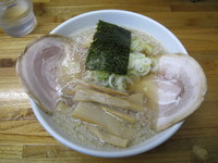 「コッテリ（醤油脂）＋味付玉子：７００円＋１００円」@元祖一条流がんこ 八代目の写真