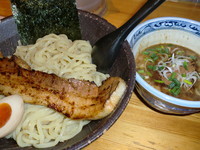 「つけ麺（中）　７５０円」@麺や 松の写真