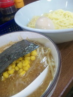 「塩もやしつけ麺」@魔法使いの写真