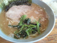 「朝ラー(半ライス付き)」@横浜ラーメン 武蔵家 大井町店の写真