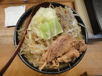 「にぼ二郎（野菜）　780円」@凌駕IDEAの写真