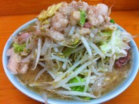 「ブタ入り（ヤサイ、アブラ）」@ラーメン二郎 新橋店の写真