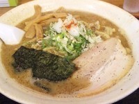 「らーめん＋大盛り ￥750＋100」@つけめん・らあめん 福は内の写真