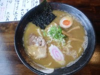 「椿ラーメン780円＋麺中盛り80円」@麺家 椿の写真