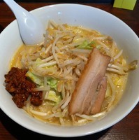 「味噌らぅめん（￥750）」@極太野菜味噌〇助（MARUSUKE）の写真