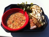 「【第3章】[五福星]桜エビの低温焙煎全粒粉つけ麺」@大つけ麺博2011の写真