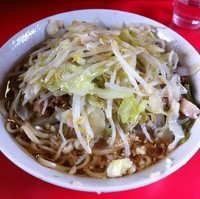 「ラーメン（￥600）」@ラーメン二郎 三田本店の写真