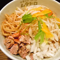 「煮干し油そば（３００ｇ）　￥６５０」@中華そば ムタヒロの写真