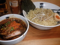 「特カラシビつけ麺・大盛り（９８０円）熱盛り」@カラシビ味噌らー麺・つけ麺 神田本店の写真