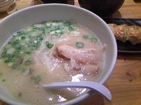 「白丸元味　￥750」@博多一風堂 上野広小路店の写真