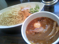 「特性つけめん990円　（魚介とんこつ系」@IBUKI つけめん DININGの写真