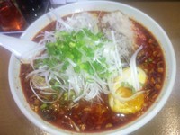 「デビルドラゴン＋麺大盛」@Dragon Noodle's ドラゴンラーメンの写真