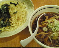 「特製つけそば　７５０円」@つけ麺処 むあん 神楽坂店の写真