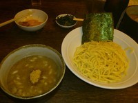 「つけ麺（少なめ） ￥750」@伝家 志木店の写真