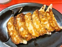 「特製パリパリ餃子＋半ライス」@ラーメン山岡家 つくば中央店の写真