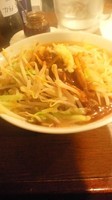 「カレーチーズ麺少な目＋ニンニク」@凛 渋谷店の写真