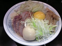 「油そば（にんにく）850円」@らーめん大 五反田店の写真