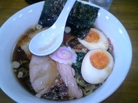 「中華そば（期間中味玉サービス）」@とら食堂 松戸分店の写真