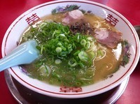 「ラーメン550円、替玉100円」@達磨ラーメンの写真