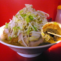 「大ラーメンＷ 950円（ヤサイマシマシ・アブラ）」@ラーメン二郎 仙台店の写真