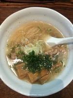 「鶏しおそば」@もつ鍋居酒屋 竹井幸彦 八丁堀茅場町店の写真