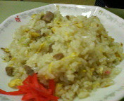 「半チャーハン」@麺屋 せんりの写真