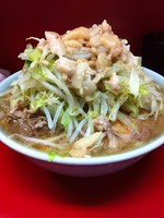 「小ラーメン(650円）ヤサイ・アブラ」@ラーメン二郎 中山駅前店の写真