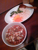 「濃厚海老つけ麺６５０円」@It's shrimp! エビ麺専門店の写真