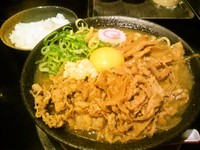 「肉玉そば」@肉玉蕎麦 おとど 北松戸総本山の写真