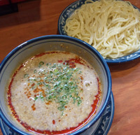 「タンタンつけ麺￥５００（プレオープン価格）」@龍神麺 牛久店の写真