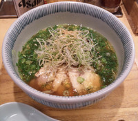 「ねぎそば（半麺）￥６６０」@元祖岡山とりそば 太田の写真