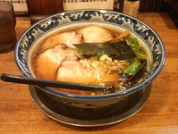 「ちゃーしゅーめん（醤油）」@○屋製麺店の写真