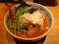 「味噌にぼしらーめん」@麺や 六三六 吹田店の写真