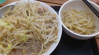 「ラーメン（並、ヤサイ、ニンニク）　￥720」@ジャンクガレッジ イオンレイクタウンmori店の写真