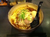 「味玉肉まきそば（醤油）」@肉そば総本店 麺屋宗の写真