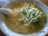 「塩ねぎラーメン　700円」@めん屋 ききょうの写真
