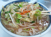 「味噌野菜ラーメン【800円】」@鶏一の写真