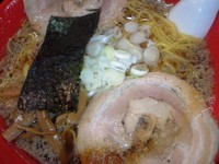 「牛骨正油ラーメン大盛（コッテリ）」@一条流がんこ総本家分家四谷荒木町の写真