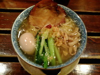 「味玉そば（塩）」@麺屋 空海 参宮橋店の写真