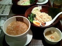 「つけ麺セット」@鶏だし工房 Garyu-yaの写真