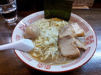 「中華そば+大盛り+豚+味玉+炊き込みご飯 計１０５０円」@中華ソバ 伊吹の写真