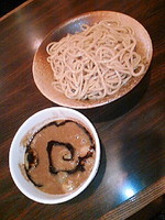 「つけ麺（大盛）６８０円」@徳川膳武 あばらやの写真