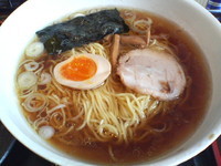 「職人半炒飯+醤油ラーメン」@東龍 押上店の写真