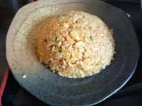 「職人半炒飯+醤油ラーメン」@東龍 押上店の写真