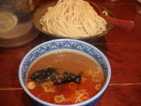 「辛つけ麺（７５０円）」@つけ麺専門店 三田製麺所 神田店の写真