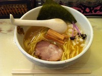 「あっさりホタテ塩ラーメン」@ORAGA NOODLESの写真