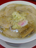 「塩ﾁｬｰｼｭｰ麺￥900」@ばく竹の写真