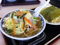 「つけタンメン」@あぢとみ食堂の写真